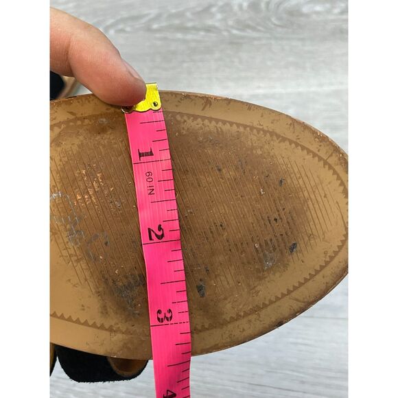 UGG Macayla Women's Sandal Slingback Gladiator Strappy Ankle Heel 7.5 Black Shoe - Picture 7 of 11